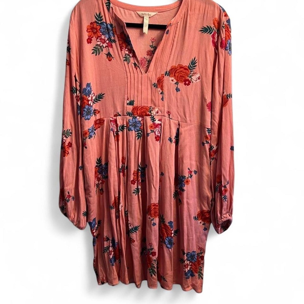 Matilda Jane Floral Babydoll Dress with Pockets Women's Large Coquette Boho